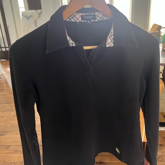 Women’s Burberry Long Sleeve Polo - Picture 3 of 5